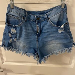 Jean Shorts- L